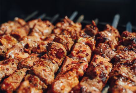 XXL-Spieße perfekt für Stadtfeste und Firmenfeiern